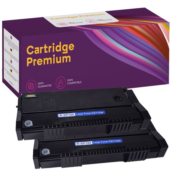 2 tonere til Ricoh GP-R100 x2