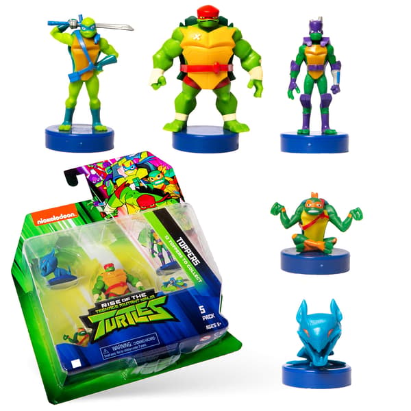 Nickelodion TMN Turtles stempler mix 1-pak 6 cm