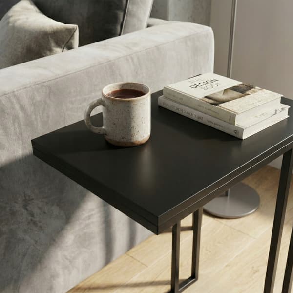 Sidobord svart Reims 40x25x60cm
