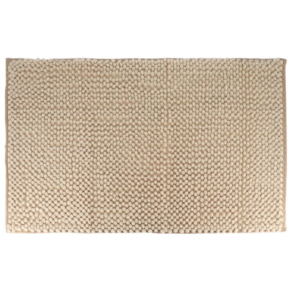 Balls badrumsmatta 50x80 cm beige