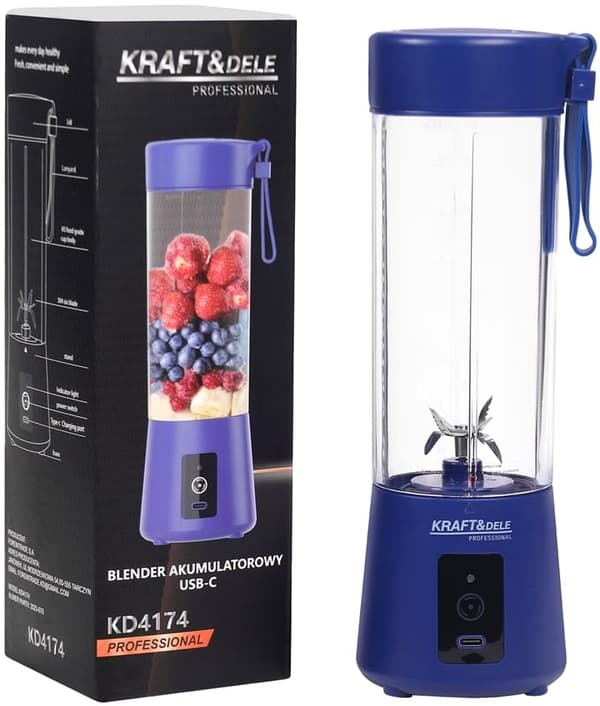 Blender akkumulator USB-C 400ml / 2x3000mAh KD4174