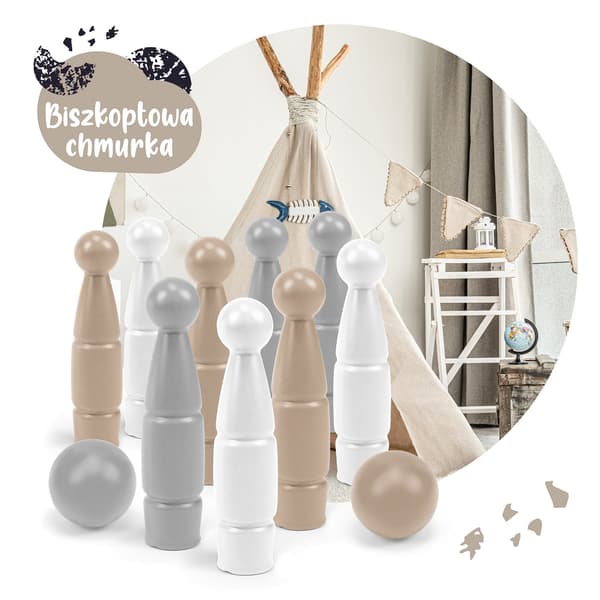 Biscuit Cloud Bowling Set 41142