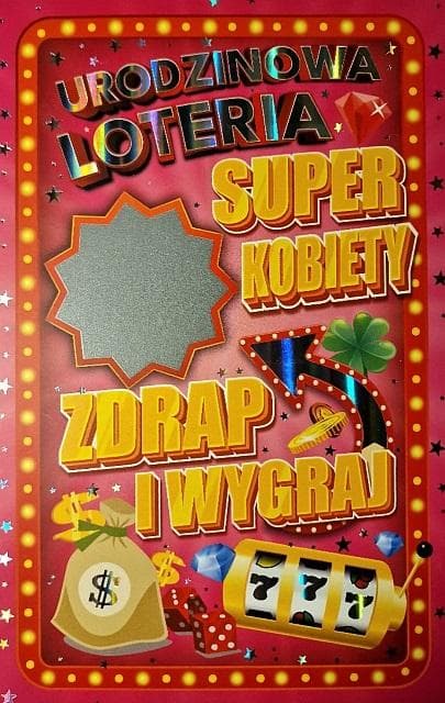 Kvinders fødselsdagskort