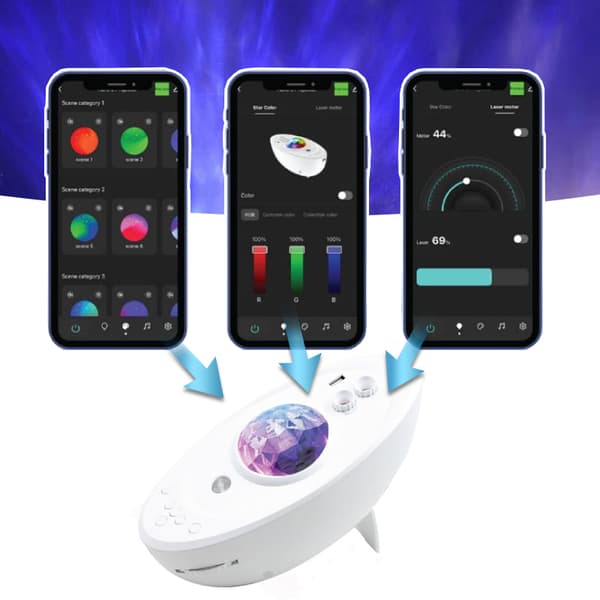 MusicMate SKY Galaxy-projektor