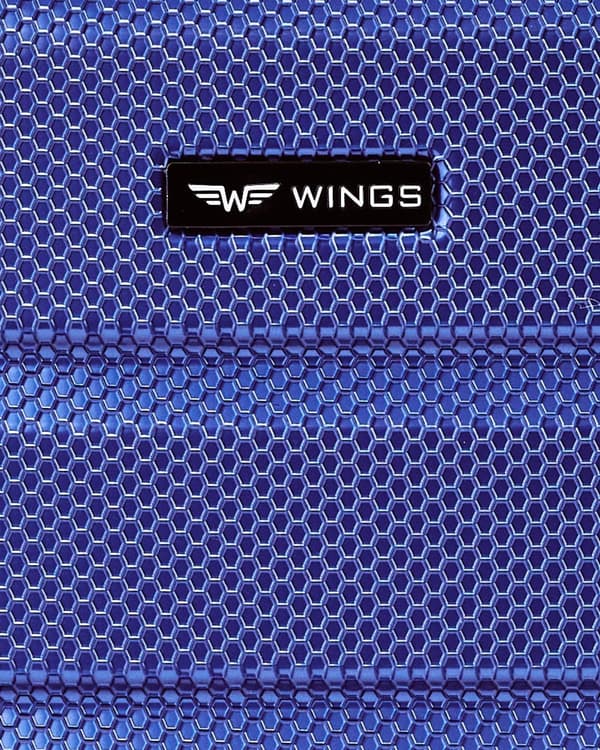 Wings CRAKE resefodral sminkväska 14" MELLANBLÅ