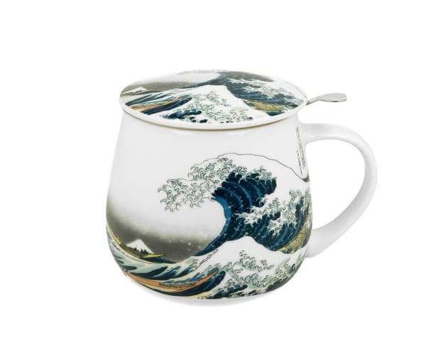 Hokusai 430 ml mugg med infuser