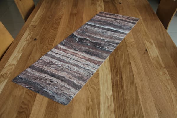 Bordløber i valnød 95x33 cm