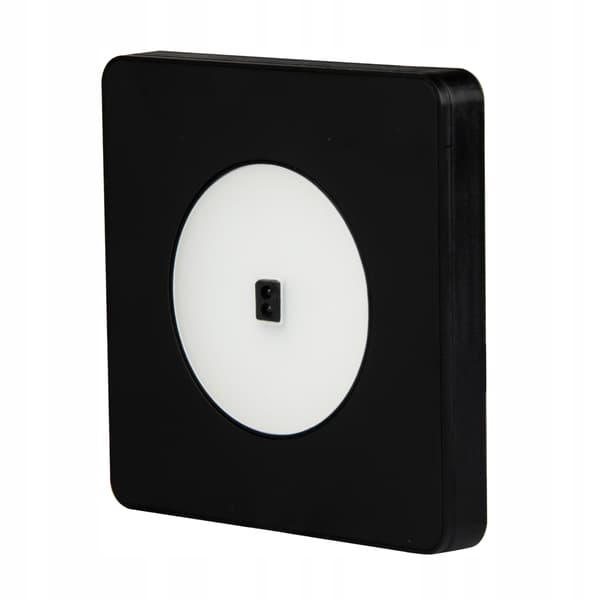 Indbygget LED-møbellampe 3W IR-sensor sort 6000K SLL03