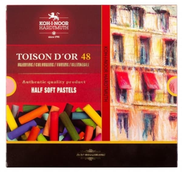 Bløde pasteller 8546 Guldtoison 48 farver