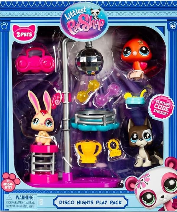 Hasbro Littlest Pet Shop Disco Nights Legesæt