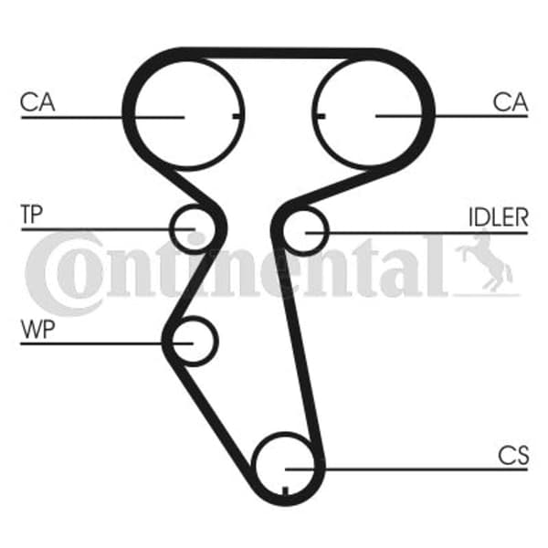 CONTITECH CT 887 kamrem