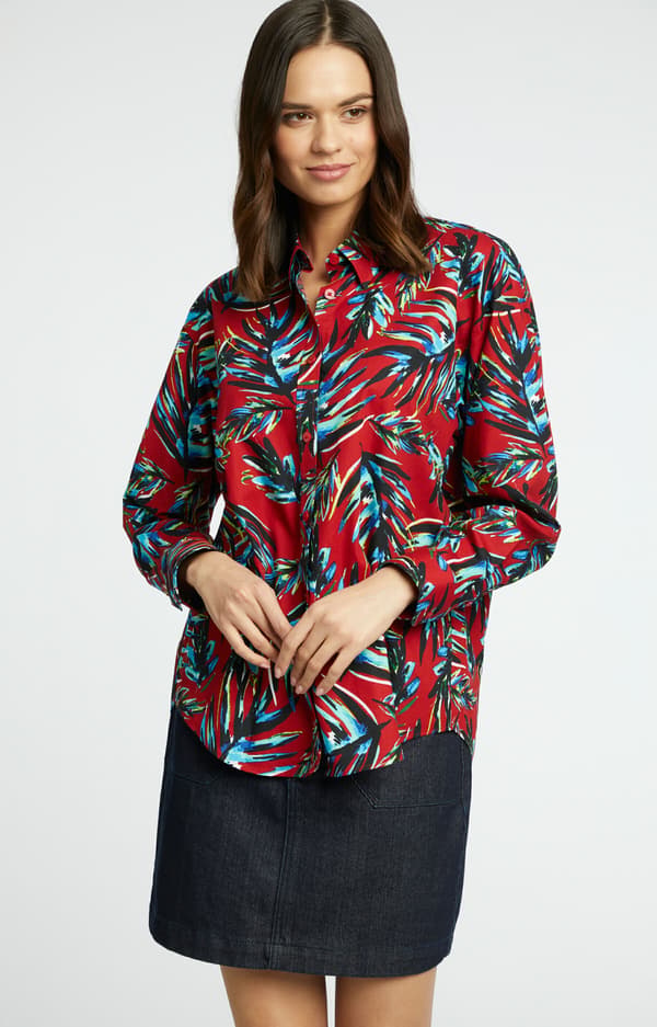 Oversized skjorte XS