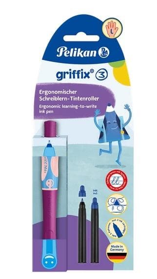 Griffix vänsterhänt kulspetspenna med söta bär