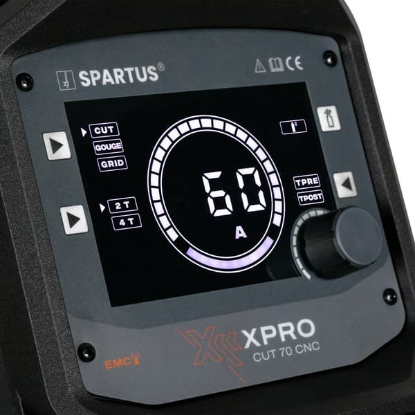SPARTUS XPro CUT 70CNC PLASMASKÄR 40mm PLASMA 20-60A EMC 400V