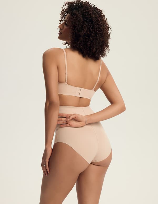 Slät Esotiq Vadderad BH | Beige 65D
