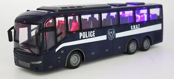 Fjärrstyrd polisbuss QH866-4