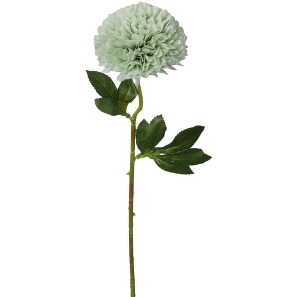 Kunstig blomst - Grøn hvidløg enkelt, 52 cm lang