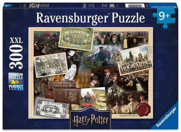 2D-pussel för barn: Harry Potter och hans vänner