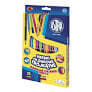 Trekantede blyanter 18 farver med tempera 2919