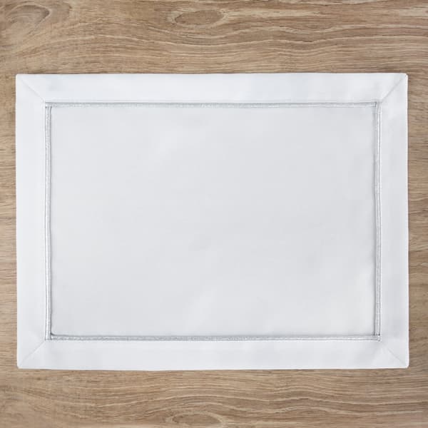 MADELE bordsunderlägg 30x40 cm vitt set