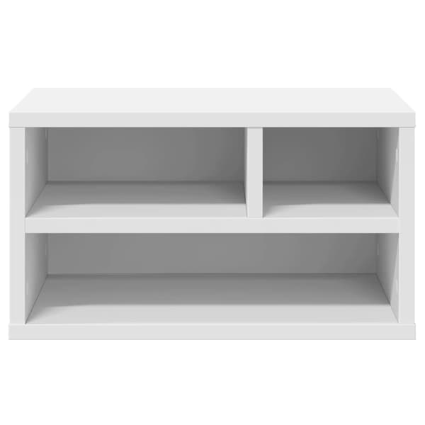 vidaXL printerstativ hvid 40x32x22,5 cm
