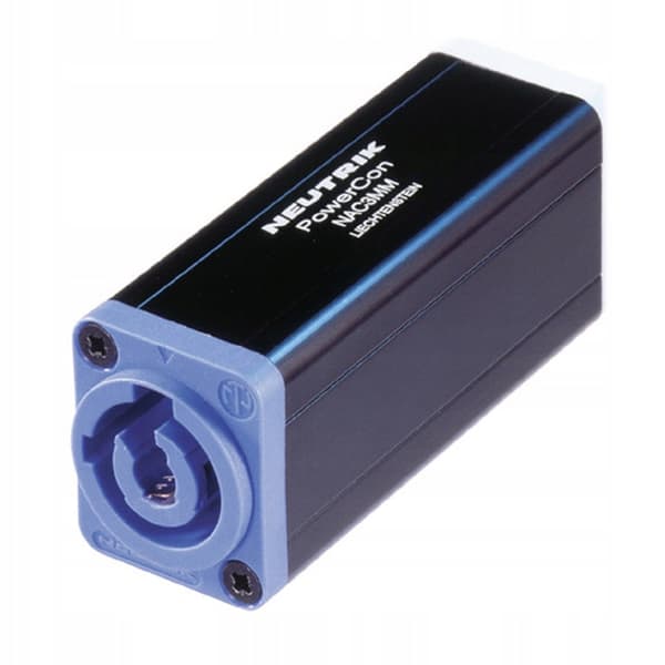 Neutrik NAC3MM-1 - PowerCON til powerCON adapter
