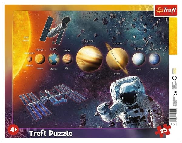 Kehyspalapeli 25 Solar System TREFL