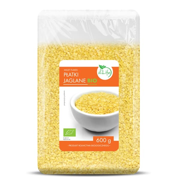 Luomu hirssihiutaleet 600g