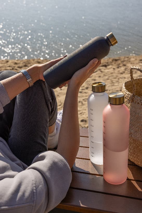 HELMI MUOVIPULLO 1L VAALEANPUNAINEN