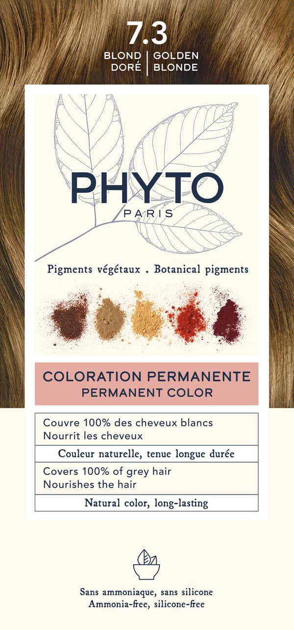 Phyto Color 7.3 Gyllenblond hårfärg