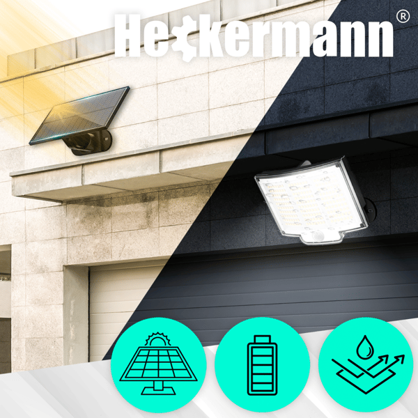 Heckermann TG-TY10402 udendørs solcellelampe