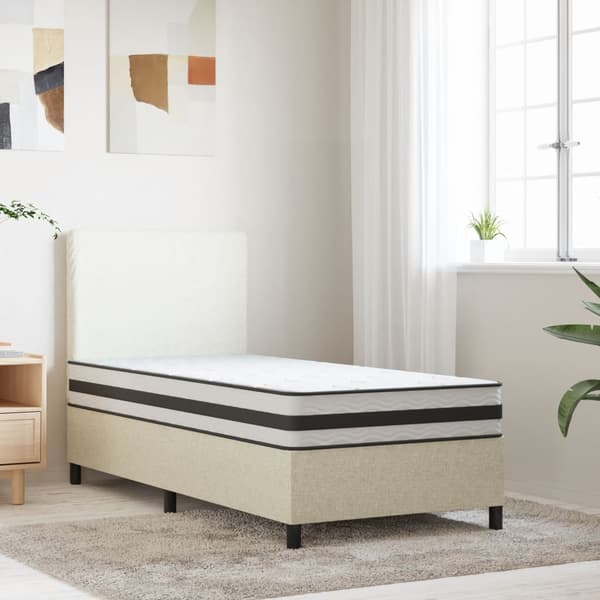 vidaXL Bonnell springmadras, medium fasthed, 90x200 cm