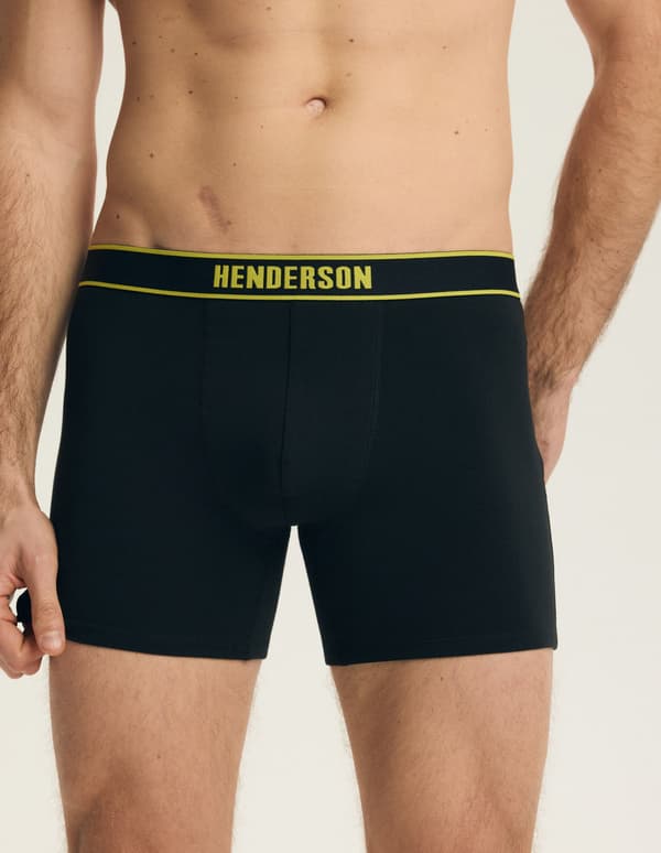 Bee Boxershorts (Lange Ben) 2-Pak Henderson | Sort M