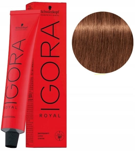 Schwarzkopf Igora Royal Hårfärgning 60ml 7-57 MEDIUM BLOND GULD KOPPAR