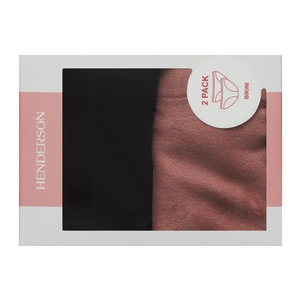 Bait 2-pak Henderson trusser | sort, mauve M