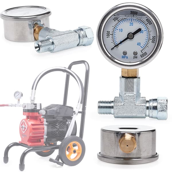 Manometer med T-stykke til malerenhed nr. 16