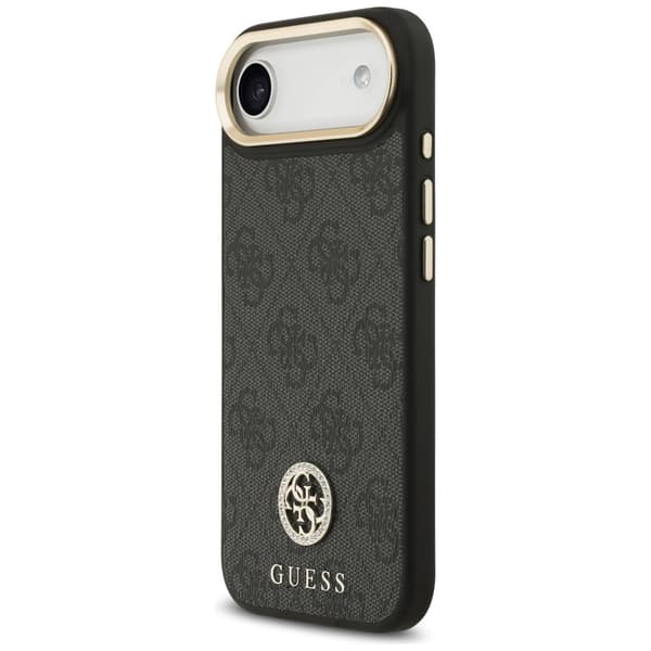 Guess 4G Strass Logo MagSafe-etui til iPhone Air, sort