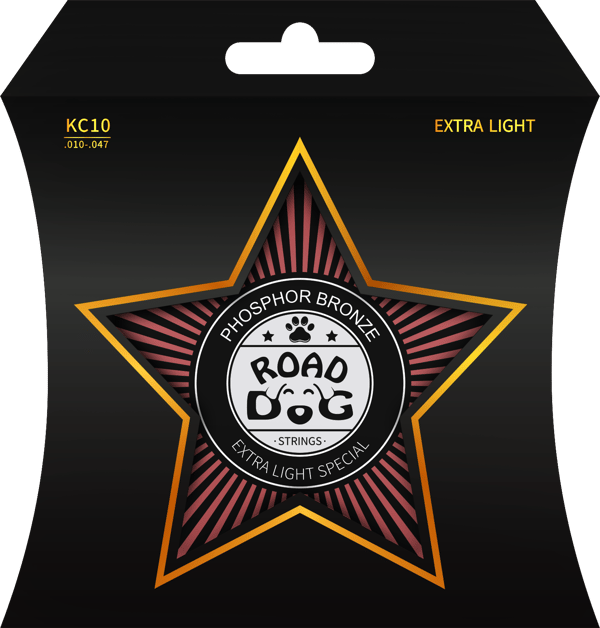 Akustiske guitarstrenge ROAD DOG KC10