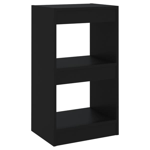 vidaXL reol/opdeler sort 40x30x72 cm