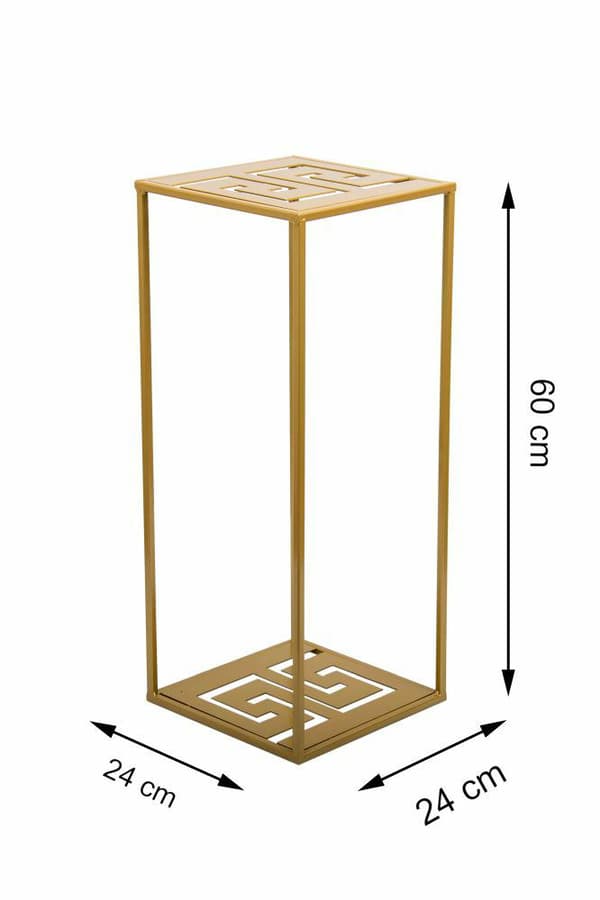 Moderne stående blomsterstativ 60 cm guld