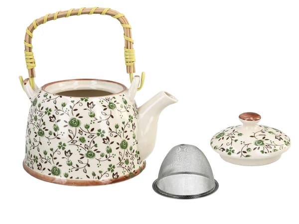 Keramisk elkedel med infuser