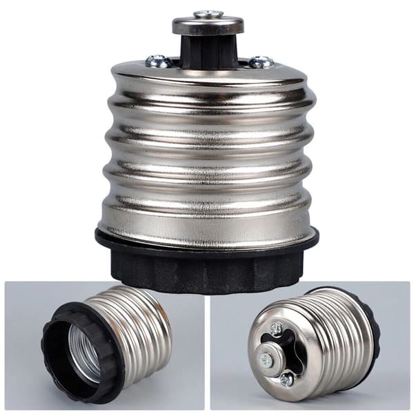 Adapter för E27-lampor i E40-gängade armaturer
