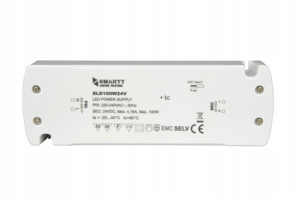 Møbelstrømforsyning til LED-strimler 100W 24V DC universal konstant spænding