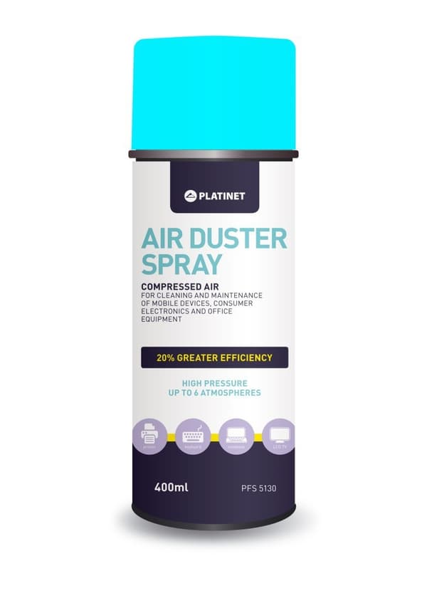 PLATINET AIR DUSTER TRYCKLUFT 400ML PFS5130 [42610]