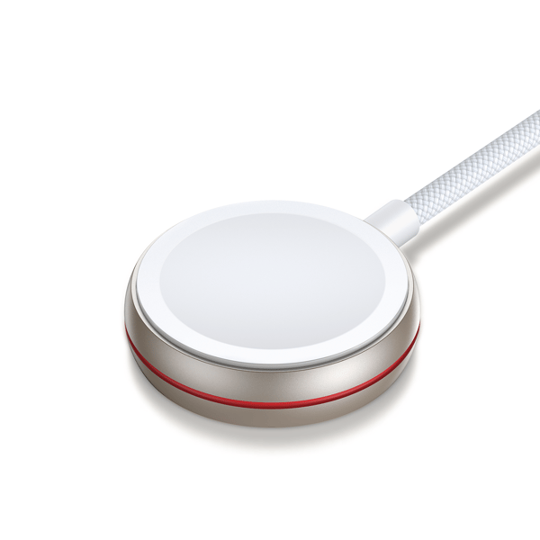 Apple Watch USB-C Trådlös Laddare 1,2m Vit