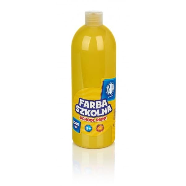 Gul skolemaling 1000ml ASTRA