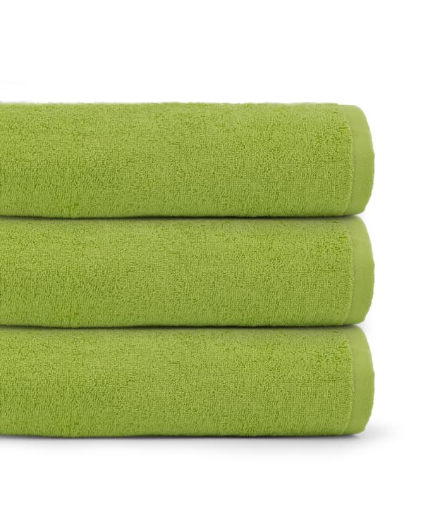 GRÖN HANDDUK 50x90 450G