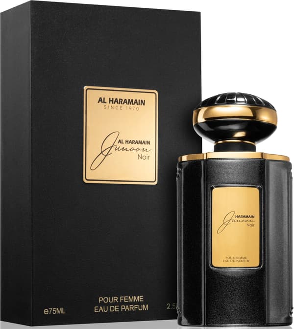 Al Haramain Junoon Noir Eau de Parfum til kvinder 75 ml
