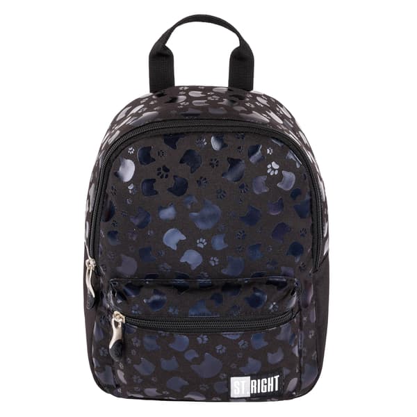 Mini-rygsæk med 1 rum, 11" BP75 BLACK CATS