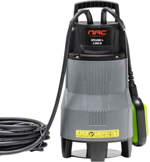 Nac SPE100D-L dränkbar smutsvattenpump